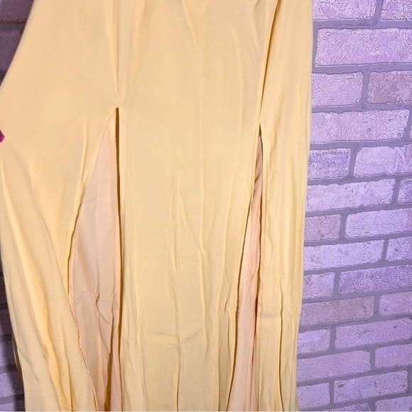 Privacy Please Levant Westerland Yellow Maxi Dress Size S - Picture 10 of 12